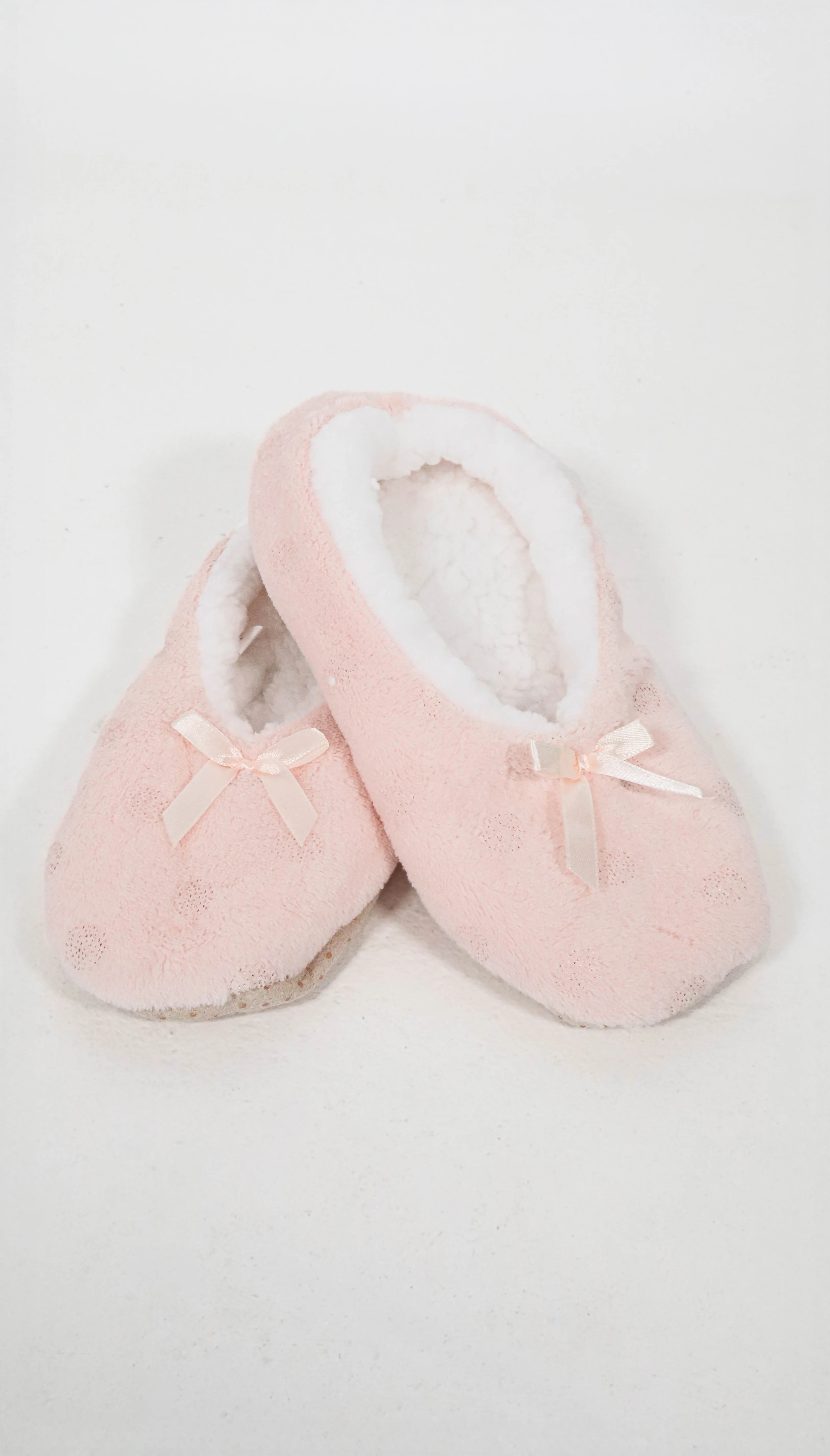Sherpa Lined Cosy Slipper Socks Pink - Insurauncei