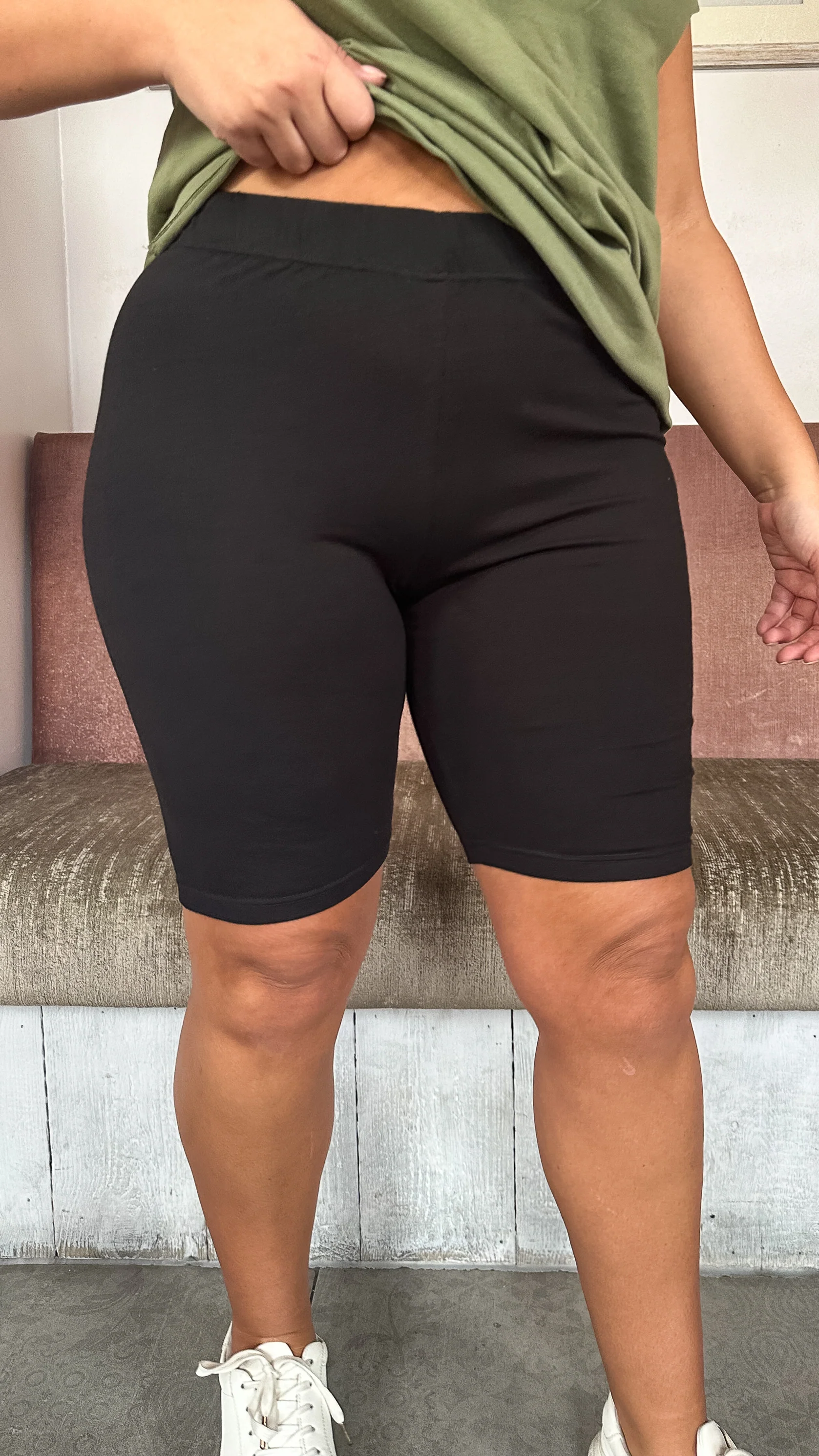 CurveWow Basic Cycling Short Black - Insurauncei
